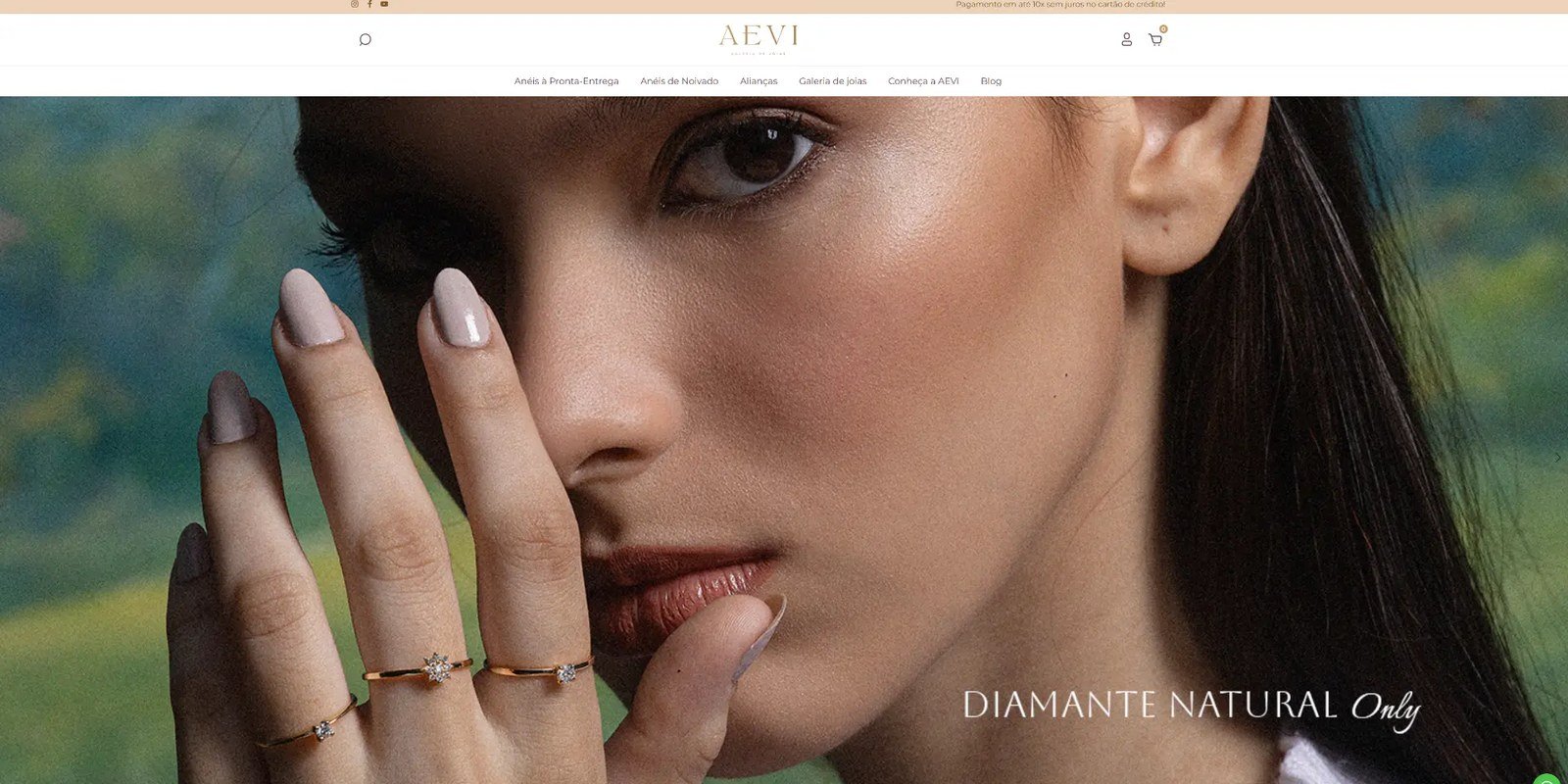 Página em produção de AEVI Galeria