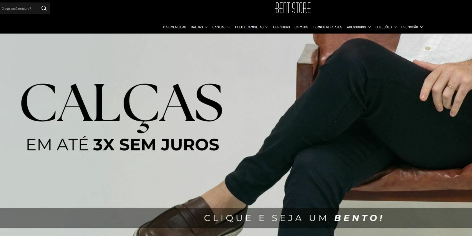 Home da loja Bent Store