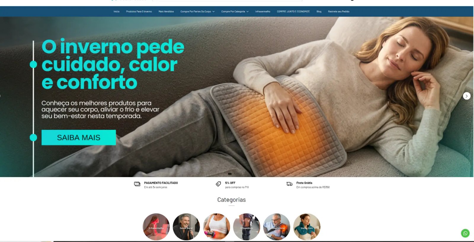 Home da Loja Doutor Saúde